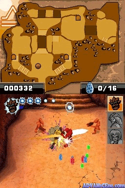 Gormiti: The Lords of Nature! screenshot 3 for Nintendo DS